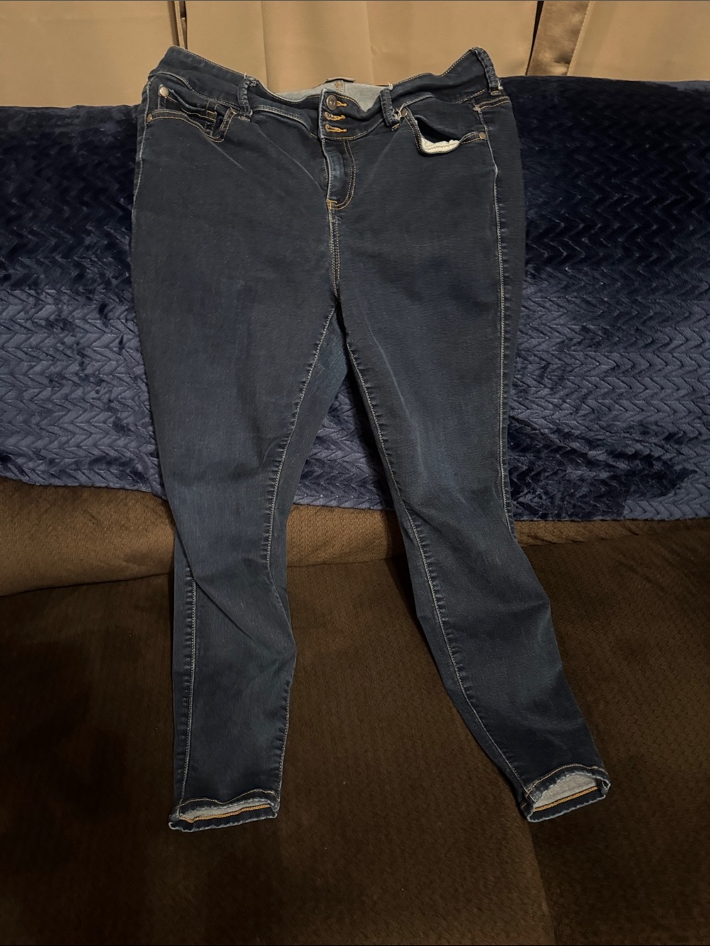 torrid Dark Blue Stretch Skinny Jeans